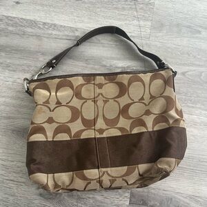 Brown Designer Shoulder Bag